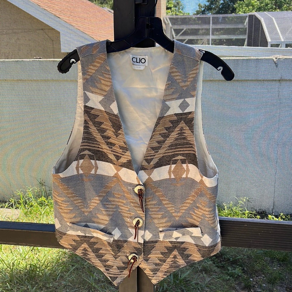 Vintage Western Vest